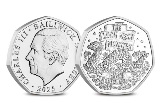 DN 2025 Loch Ness Monster Bu 50P Coin Cover Product Images 4