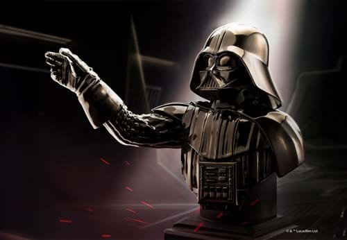 Lifestyle Limited Edition Black Darth Vader Bust On Black Background 3