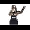 Back Limited Edition Black Darth Vader Bust On White Background