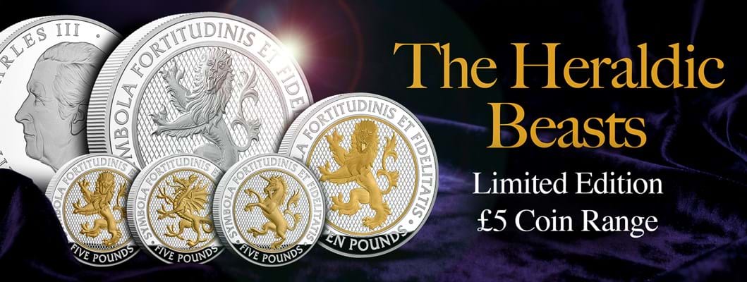 The heraldic beasts coin collection