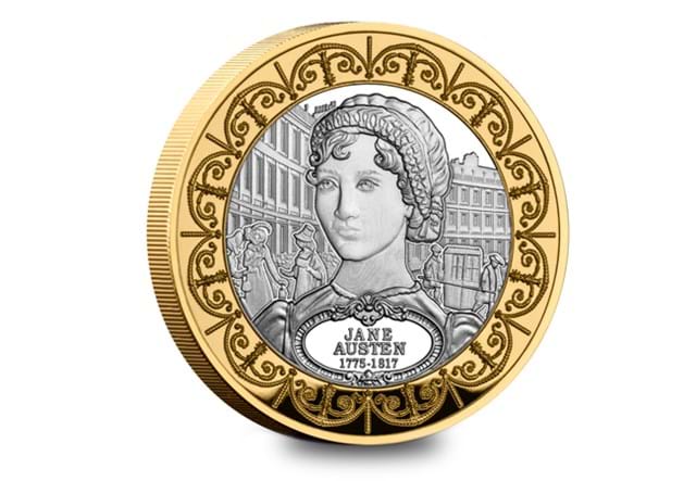 Jane Austen Silver £2 Set Jane Austen REV