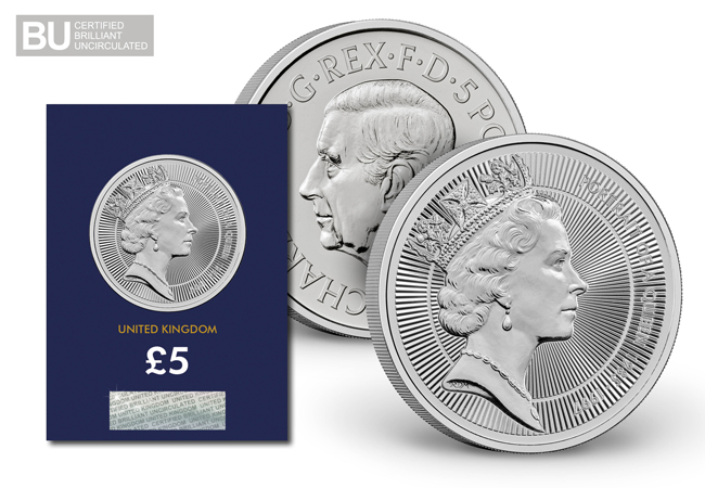 2026 Portraits of a Queen £5銀貨 PF70UCFR 2026 UK Queen Elizabeth II Maklouf Portrait £5