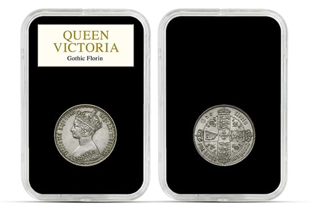 Gothic Florin The Queen Victora Florin Pair Everslabs.Psd.Psd