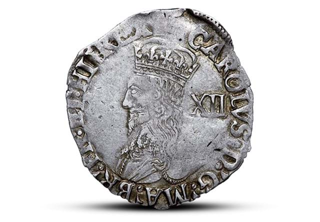 Charles I Shilling OBV 650X450