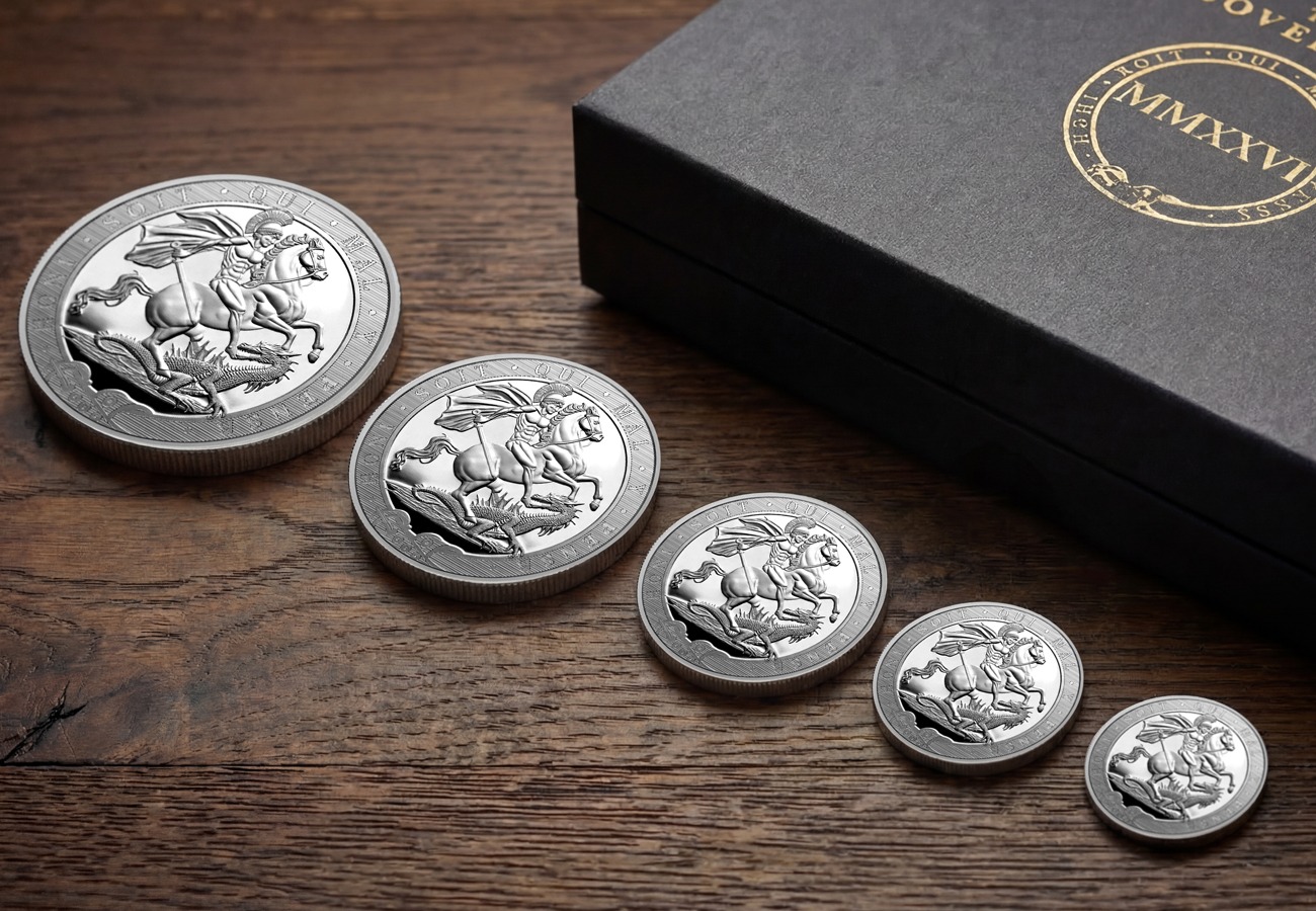 2026 Falklands Silver Proof Sovereign Five Coin Set