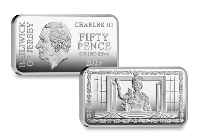 2023 Coronation Procession Ingots The Queen On The Palace Obv Rev