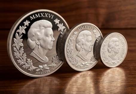 Officially authorised to mark the centenary of Her Late Majesty, Queen Elizabeth II, this collection features the Brand New Single, Double and Five Sovereigns. 