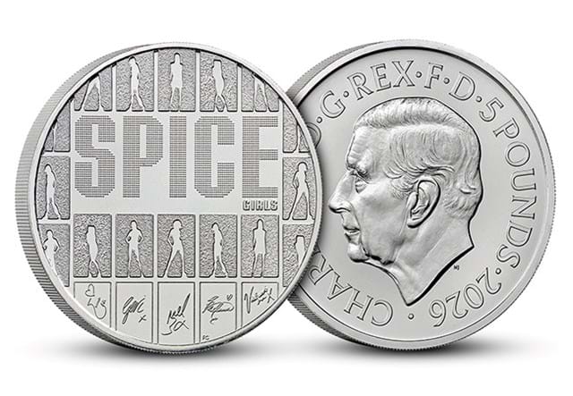 Spice Girls Obvrev Of Coin 650X450