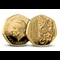St George Gold Plated 50P OBV REV Product