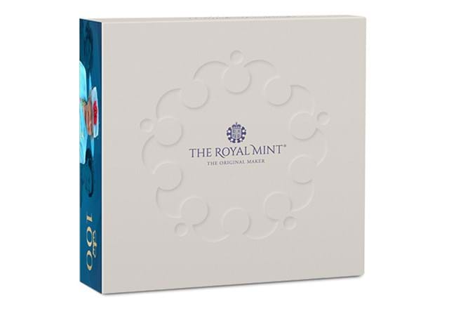 QEII 100 £5 Coin Silver Carton JG 1