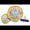 2025 QEII 100 BU £1 Obv Rev With Cert 2 (1)