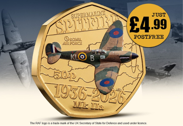 Spitfire 50P Starter Blue