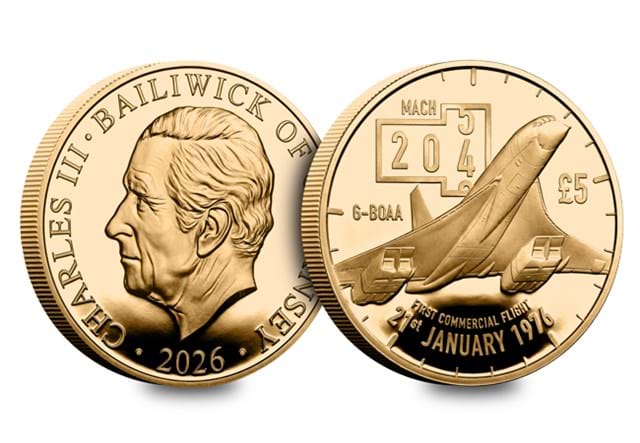 2026 Concorde Gold £5 OBV REV