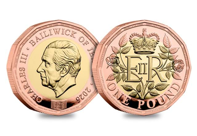 2025 QEII 100 Gold £1 Obv Rev 3