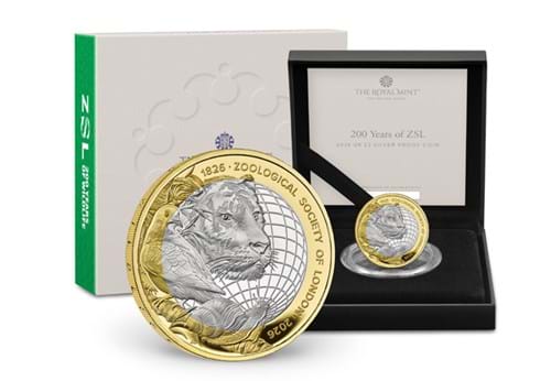 ZSL 2 Pound Coin Images AT 5