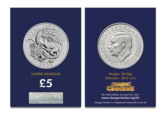The Royal Dragon 5 Pound Coin Images 7