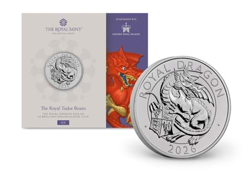 The Royal Dragon 5 Pound Coin Images 1