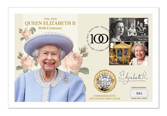QEII £1 Cover Images With Stamps CL 7