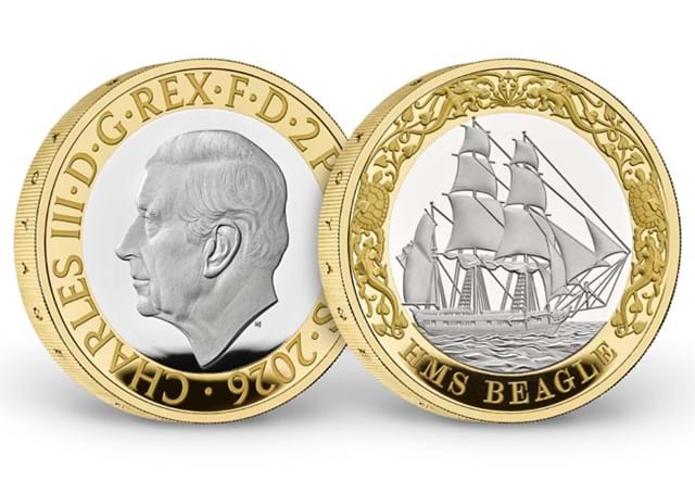 HMS Beagle 2 Pound Images 11