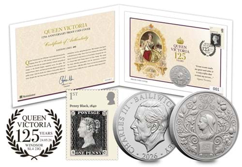 Victoria 125 Years 5 Pound Cover Images AT 3
