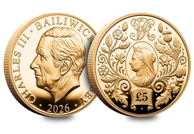 2026 Queen Victoria Gold £5 OBV REV