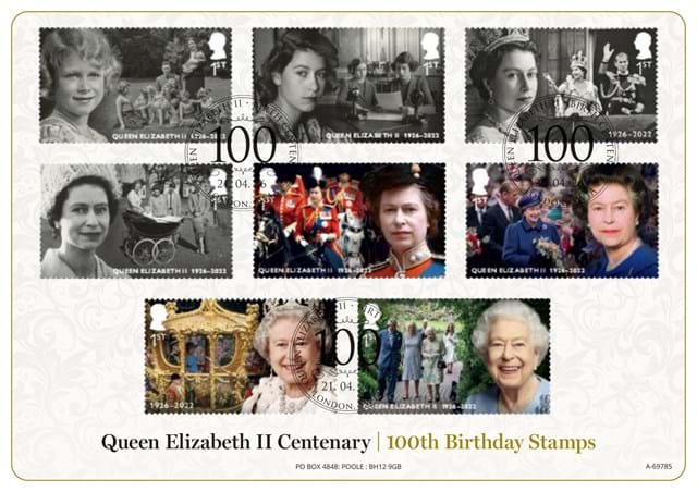 QEII Birthday Stamp Issue Cards CL Mockups 1
