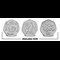 Winnie The Pooh 50P Coin 3 Images AT 29