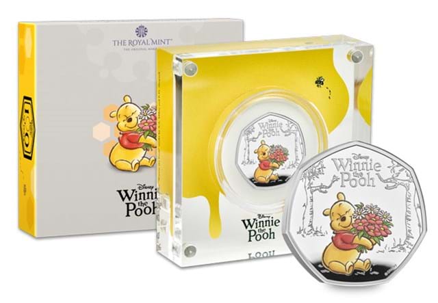 2026 UK Winnie The Pooh Kindness 50P Coin Range 10