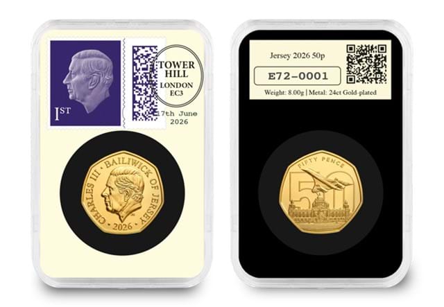 Concorde Gold Plated Datestamp Set Images CL 3