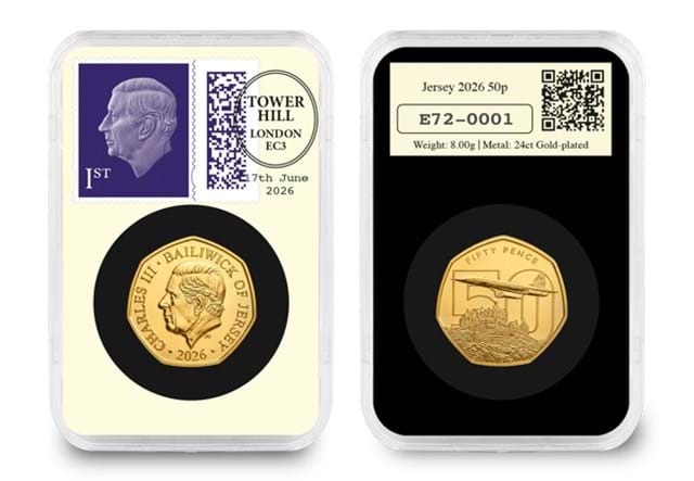 Concorde Gold Plated Datestamp Set Images CL 6
