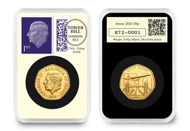 Concorde Gold Plated Datestamp Set Images CL 7