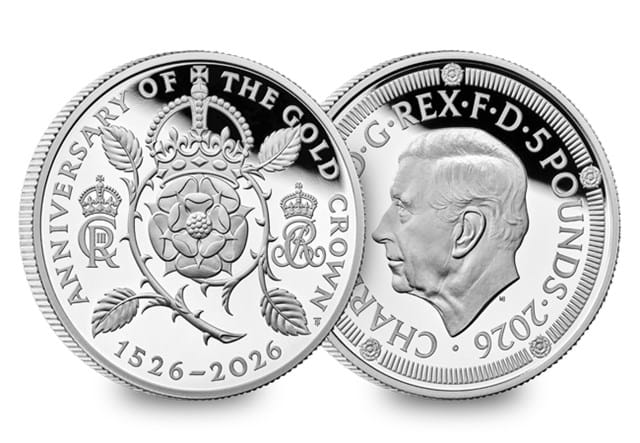 500 Years Of The Crown UK £5 Coin Range CL 5