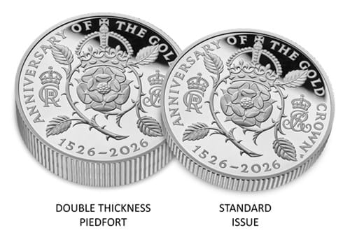 500 Years Of The Crown UK £5 Coin Range CL 13