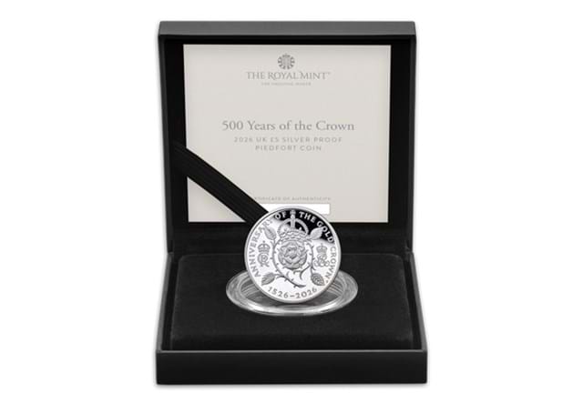 500 Years Of The Crown UK £5 Coin Range CL 10