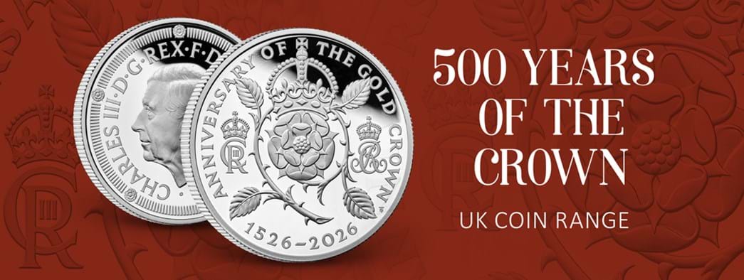 500 Years of the Crown UK Coin Range