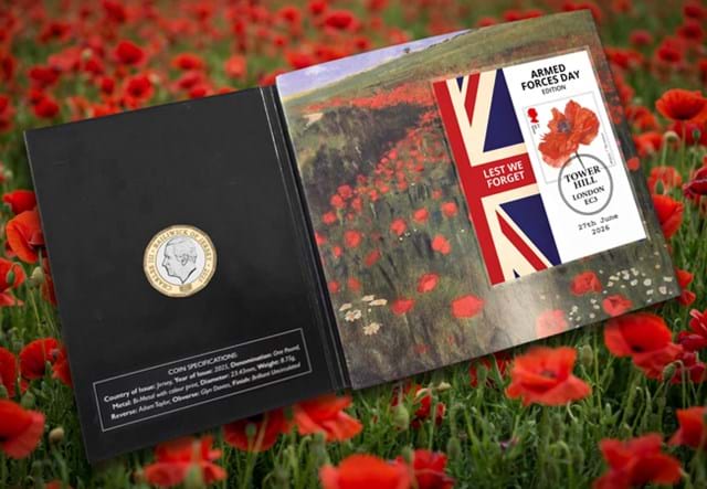 Laid Flat Poppy Background 1