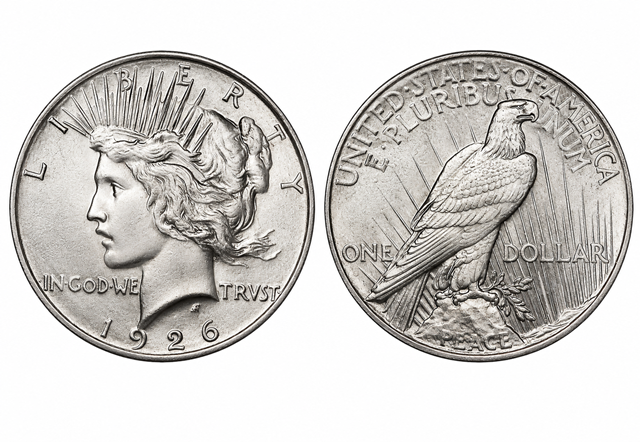 1926 Scopes Trial Dollar Obv Rev