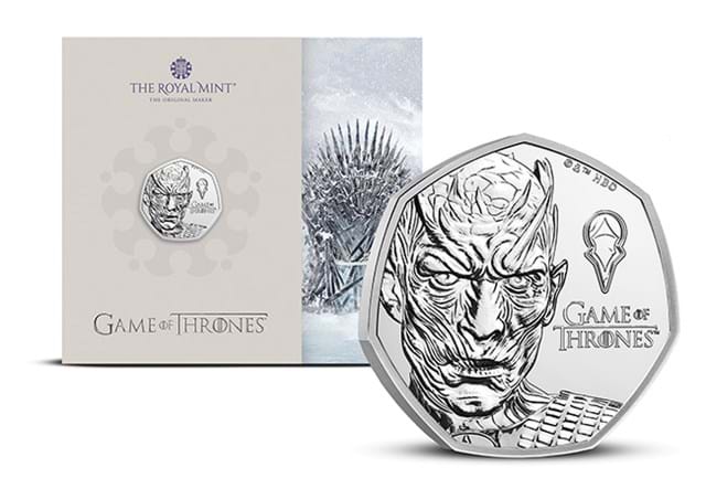 Game Of Thrones 50P BU Pack Closed And Reverse ICE