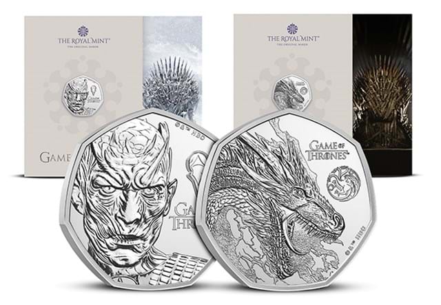 Game Of Thrones 50P BU Packs Closed And REVERSES FIRE