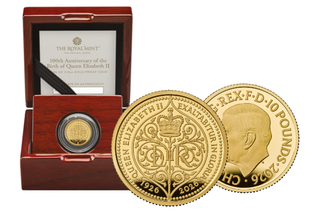 UK 2026 110Oz QEII100